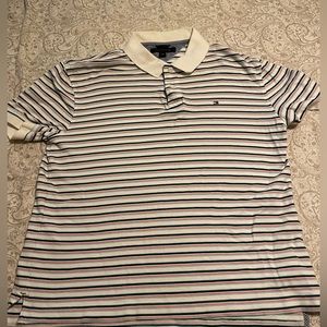 Vintage Stripped Tommy Hilfiger Polo